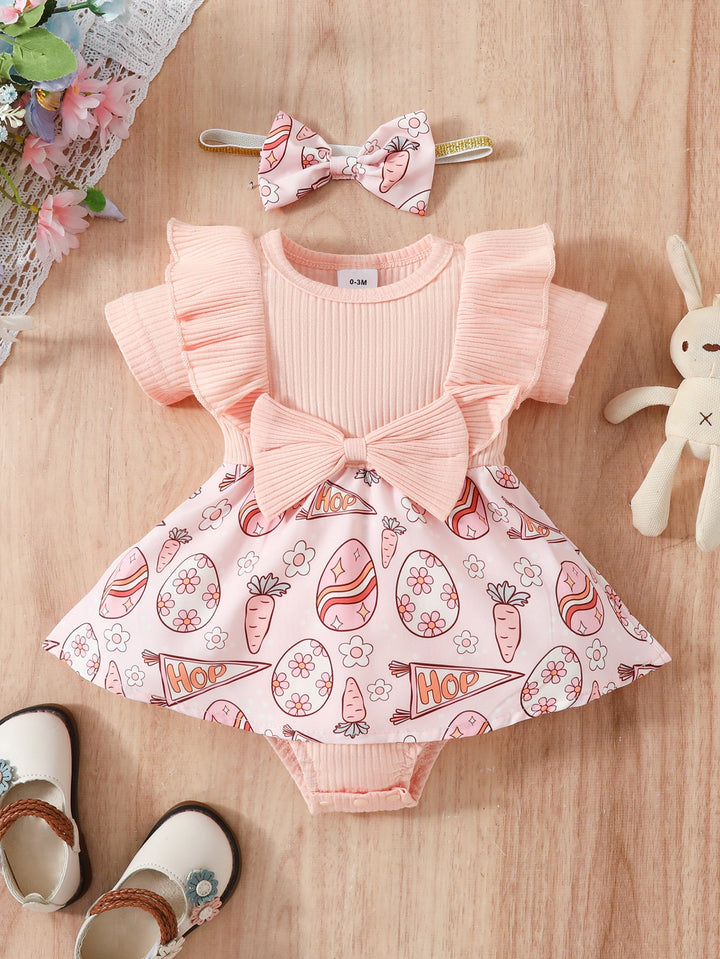 Why Your Baby Needs the Floral Bow Triangle Rompers